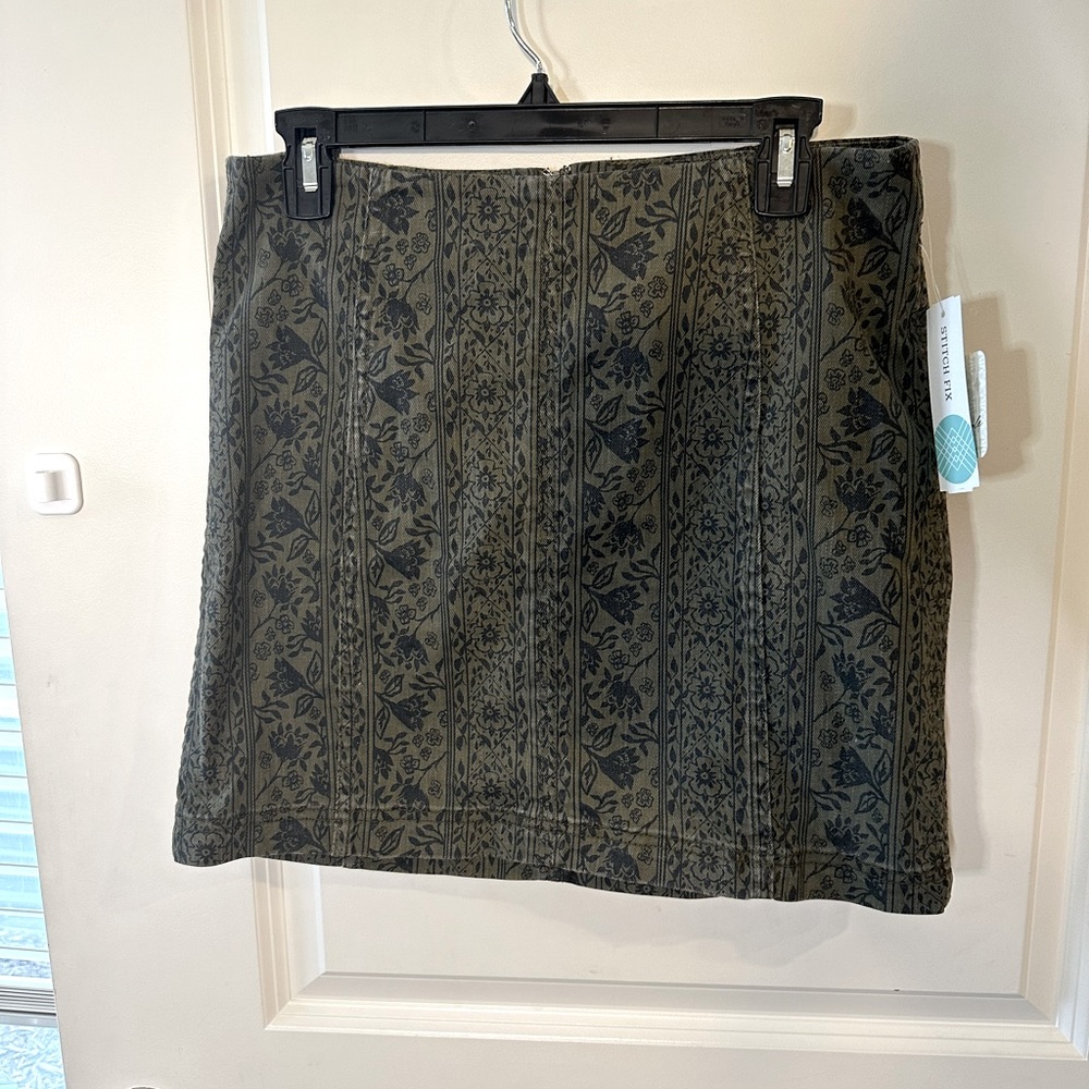 Free People Modern Denim Mini Skirt - Size 12